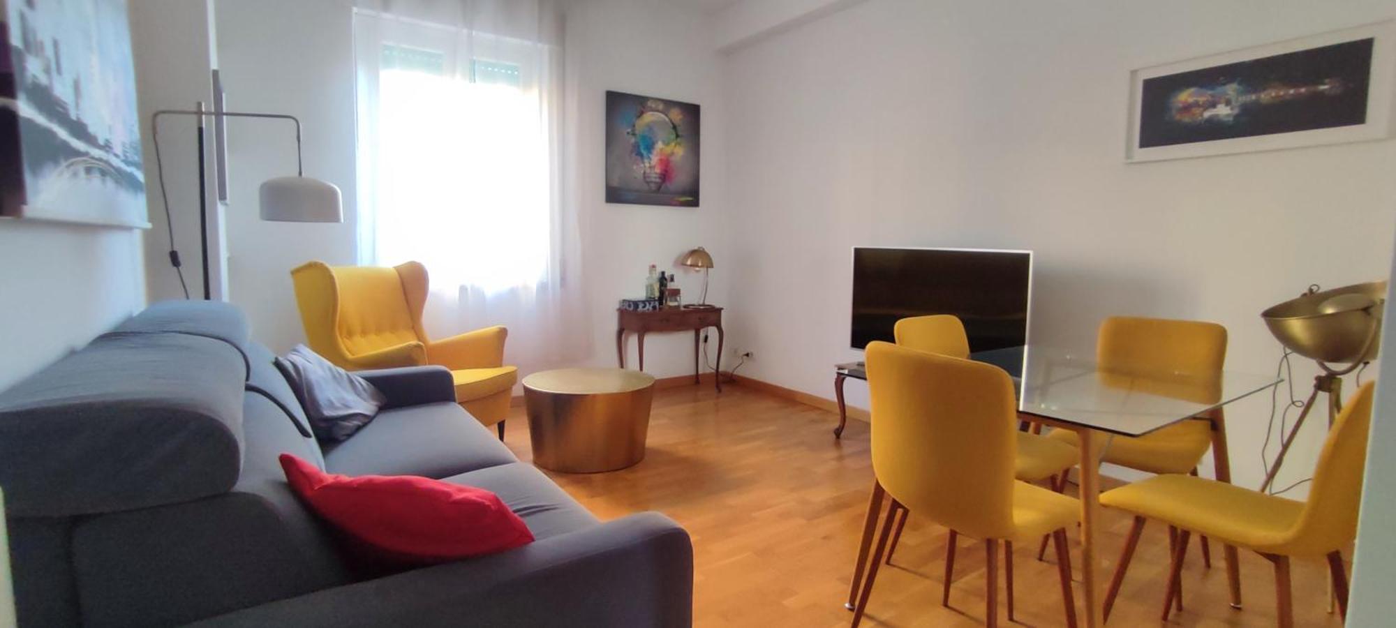 Apartamento Giovenale 60 Metro C Luminoso Bilocale Fino A 4 Ospiti *