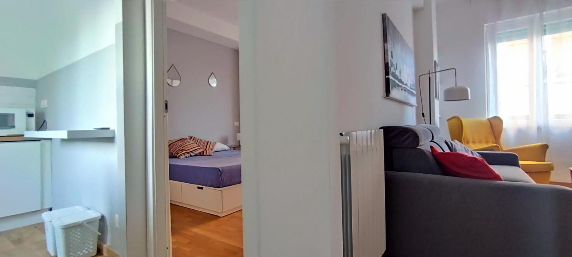 Giovenale 60 Metro C Luminoso Bilocale Fino A 4 Ospiti Apartamento Roma